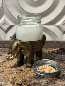 Elephant candle holder